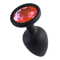 Booty Bling Jeweled Silicone Butt Plug 3 Inch - Hott Love
