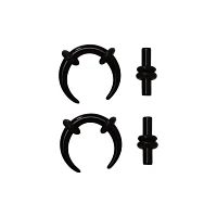 Black Pincher and Plug Set