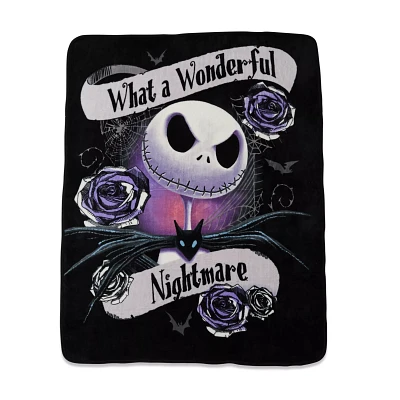 Wonderful Nightmare Fleece Blanket - The Nightmare Before Christmas