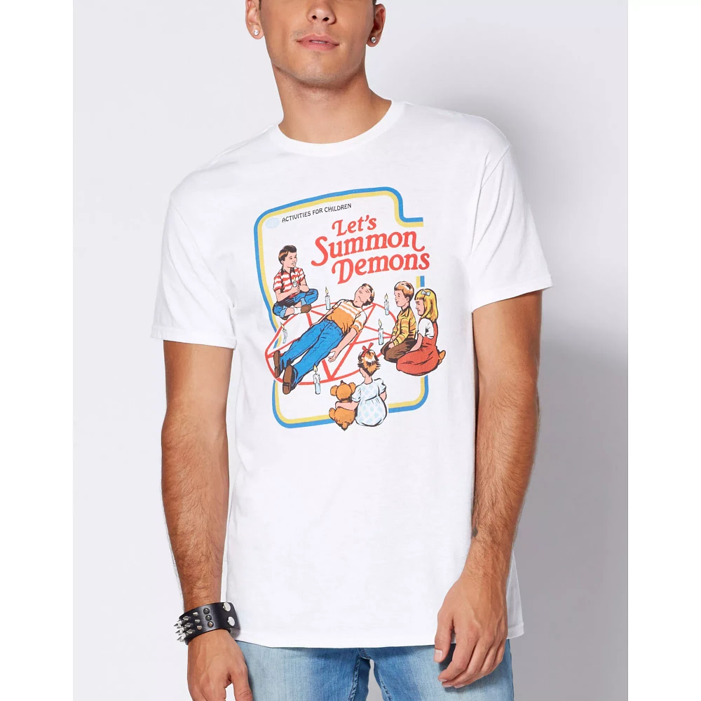 Let's Summon Demons T Shirt - Steven Rhodes