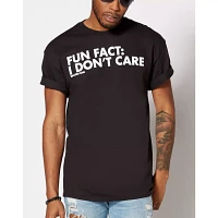 Fun Fact I Don't Care T Shirt - DPCTED