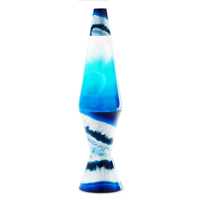 17 Inch Blue and White Lava Lamp