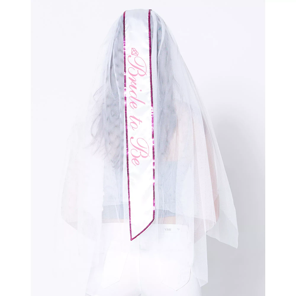 Bride-To-Be Veil Sash