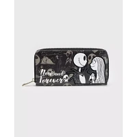 Now and Forever Jack Skellington and Sally Zip Wallet - The Nightmare Before Christmas