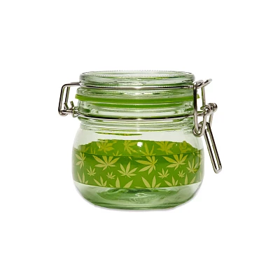 Green Leaf Stash Jar - 5 oz.