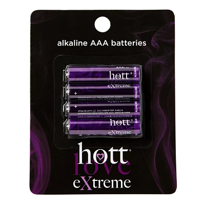 AAA Batteries 4 Pack - Hott Love Extreme