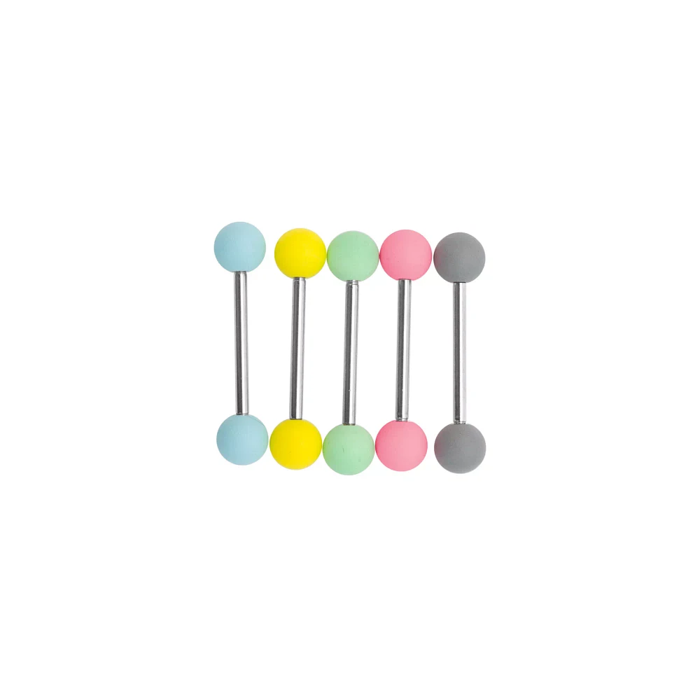 Pastel Matte Barbells 5 Pack