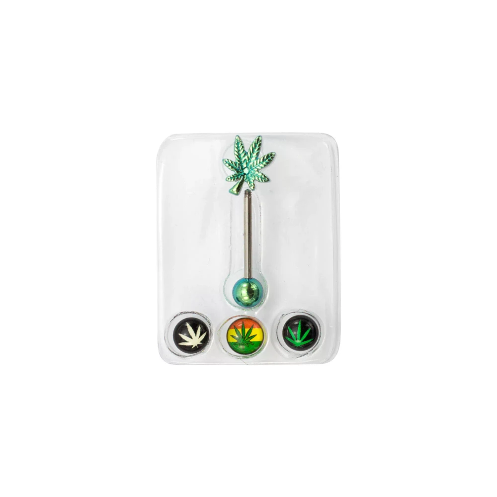 Leaf Barbell Set - 14 Gauge