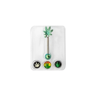 Leaf Barbell Set - 14 Gauge