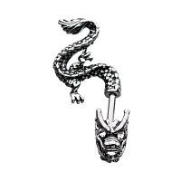 Chinese Dragon Barbell - 14 Gauge