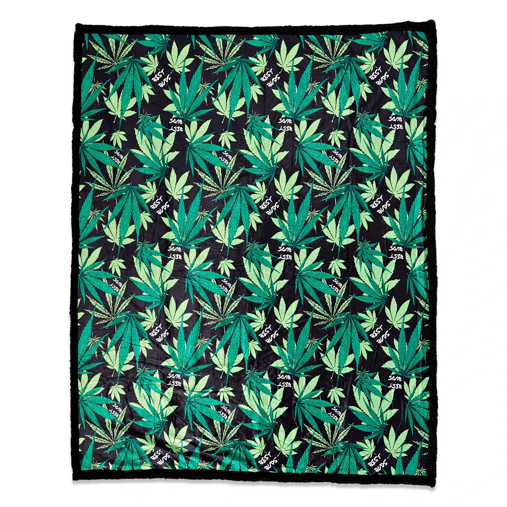 Leaf Fleece Blanket