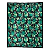 Leaf Fleece Blanket