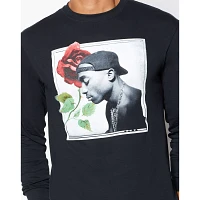 Rose Tupac T Shirt
