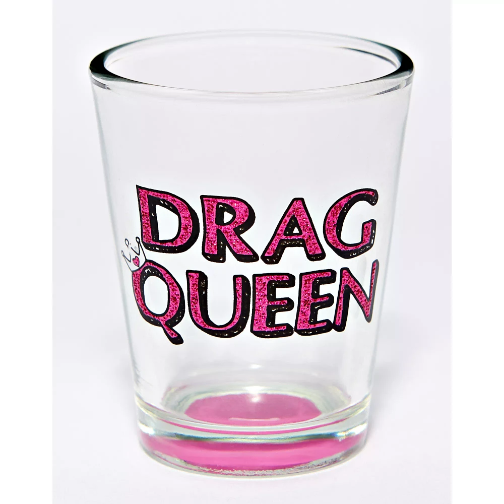 Glitter Drag Queen Shot Glass - 1.5 oz.