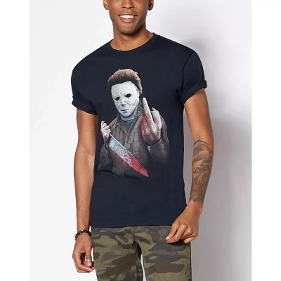 Middle Finger Michael Myers T Shirt - Halloween
