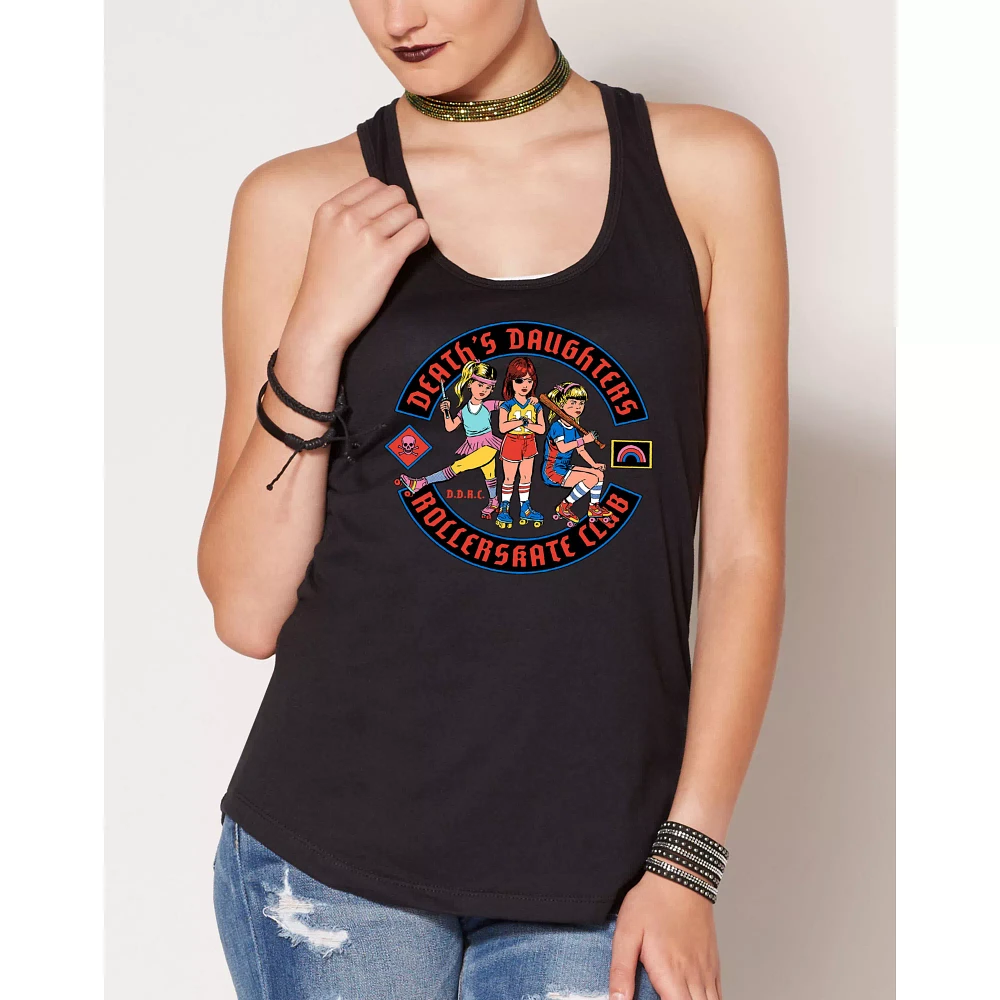 Death's Daughters Rollerskate Club Tank Top - Steven Rhodes