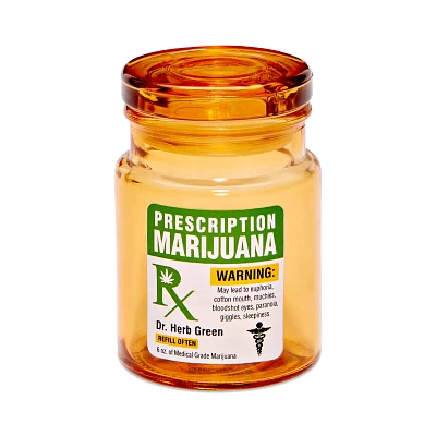 Prescription Marijuana Stash Jar and Ashtray Set