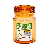 Prescription Marijuana Stash Jar and Ashtray Set