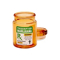 Prescription Marijuana Stash Jar and Ashtray Set