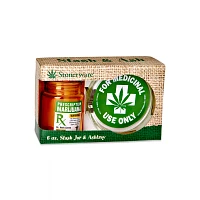 Prescription Marijuana Stash Jar and Ashtray Set