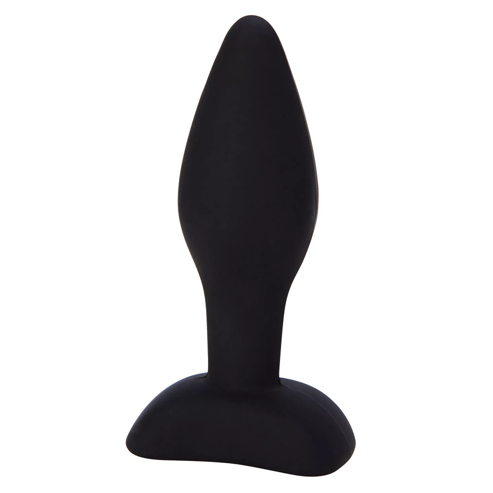 Black Lil' Buddy Silicone Waterproof Butt Plug 3 Inch - Arouz'd