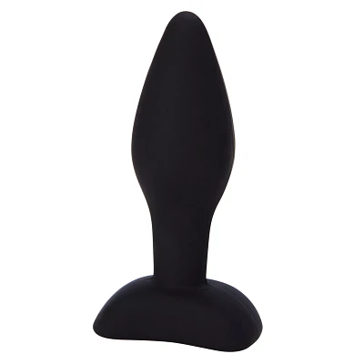 Black Lil' Buddy Silicone Waterproof Butt Plug 3 Inch - Arouz'd