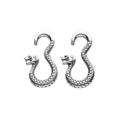 Snake Spiral Ear Tapers