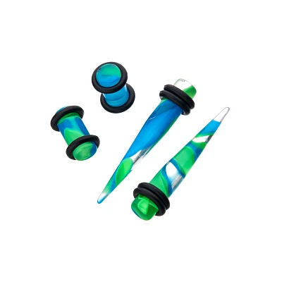 Multi-Pack Swirl Tapers and Plugs - 2 Pair