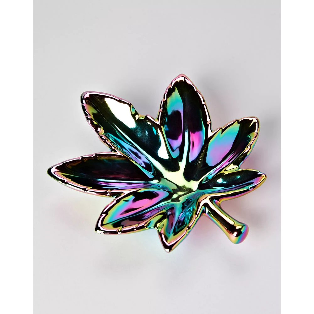 Oil Slick Leaf Ashtray