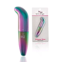 Glimmer Glam Iridescent G-Spot Vibrator 5 Inch - Sexology