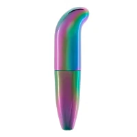 Glimmer Glam Iridescent G-Spot Vibrator 5 Inch - Sexology