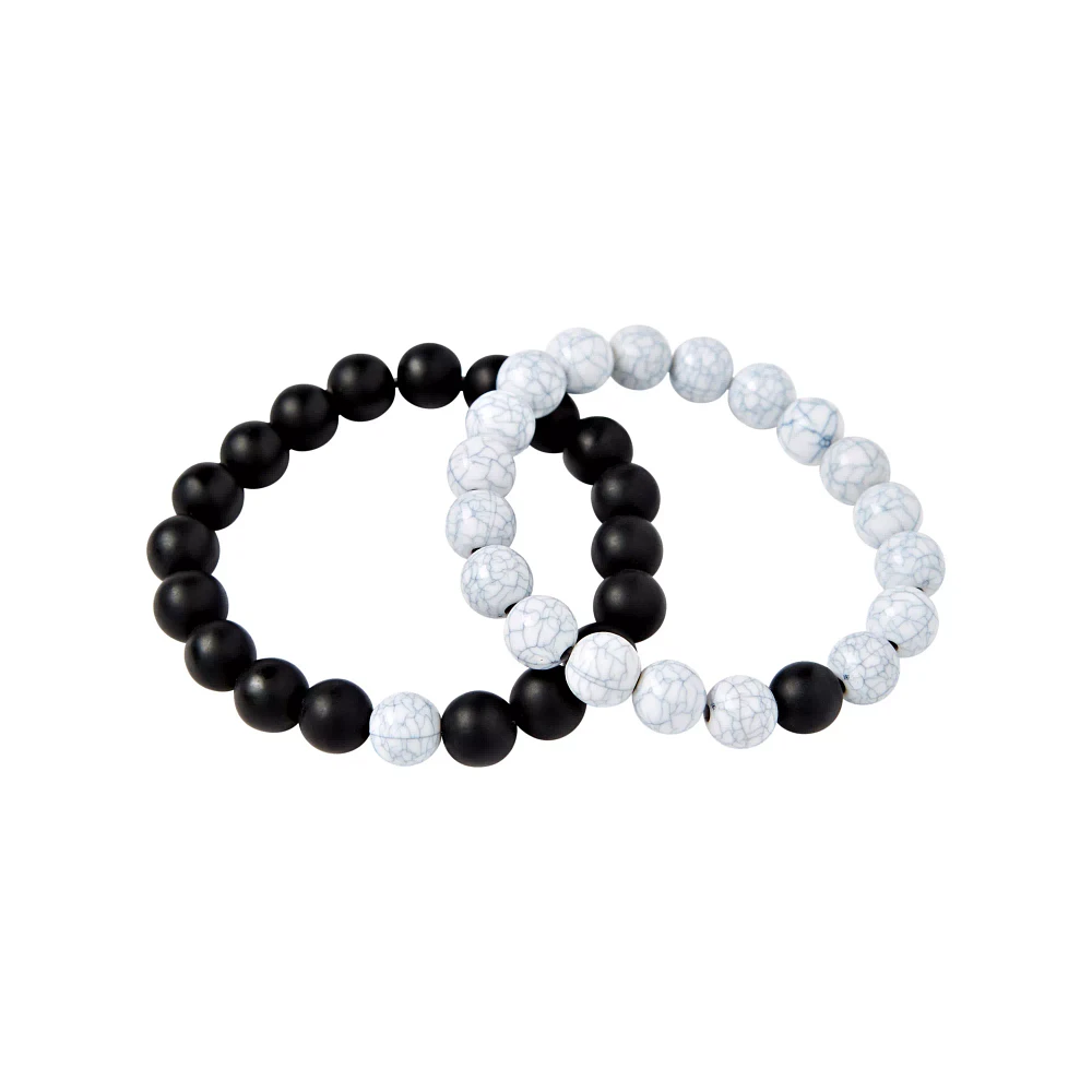 Black & White Distance Bracelets
