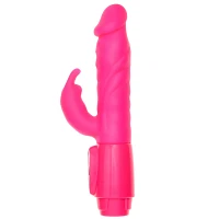 Detachable Suction Cup Waterproof Rabbit Vibrator 9 Inch - Hott Love Extreme