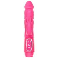 Detachable Suction Cup Waterproof Rabbit Vibrator 9 Inch - Hott Love Extreme