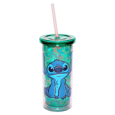 Floral Stitch Cup With Straw 20 oz. - Disney