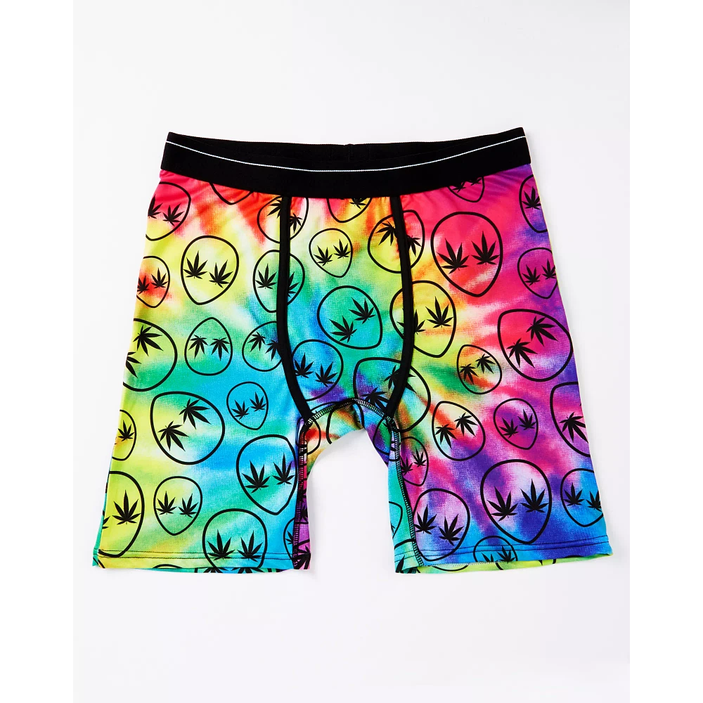 Alien Tie Dye Boxer Briefs