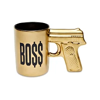 Goldtone Gun Boss Coffee Mug - 18 oz.