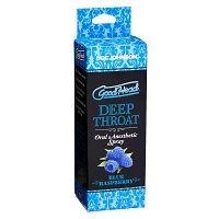 Numbing Blue Raspberry Deep Throat Spray - 2 oz.