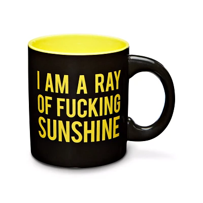 Black I Am A Ray of Sunshine Coffee Mug - 20 oz.