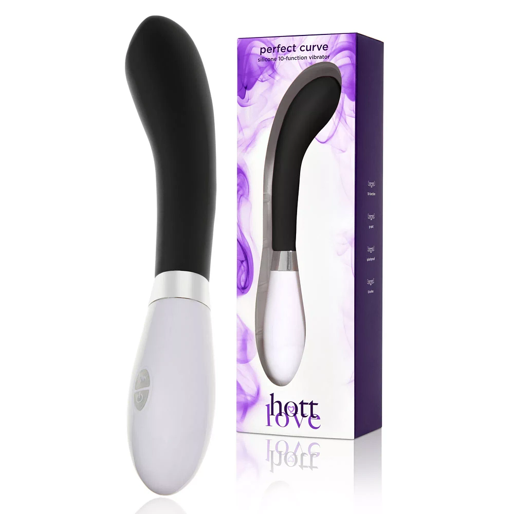 Perfect Curve Multi Speed G-Spot Vibrator 7 Inch - Hott Love