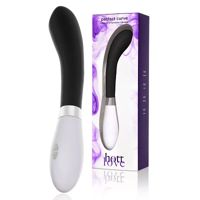 Perfect Curve Multi Speed G-Spot Vibrator 7 Inch - Hott Love