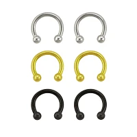 Multi-Pack Plated Horseshoe Rings Pack