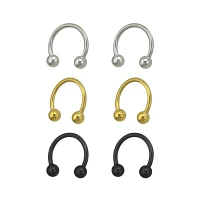 Multi-Pack Plated Horseshoe Rings Pack