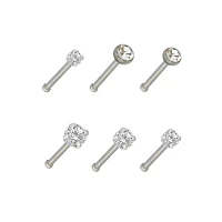 CZ Stud Nose Rings