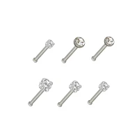 CZ Stud Nose Rings