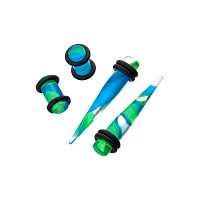 Multi-Pack Swirl Tapers and Plugs - 2 Pair