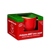 Boxed Sriracha Noodle Bowl and Chopsticks Set