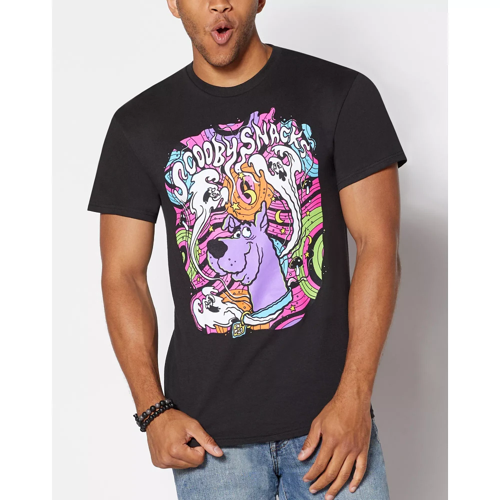Psychedelic Scooby Snacks T Shirt - Scooby-Doo