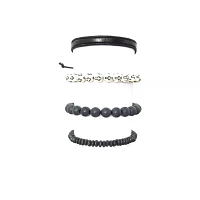 Multi-Pack Cross Bead Bracelets - 4 Pack