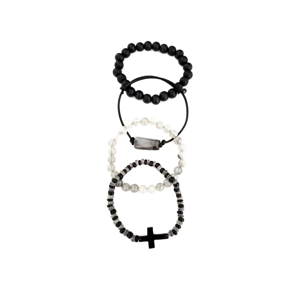Multi-Pack Beaded Bracelets - 4 Pack